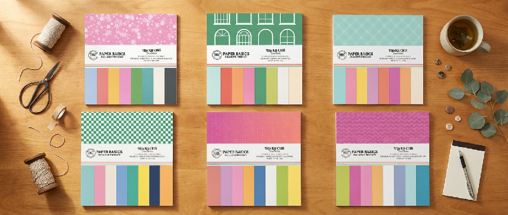 Solid Cardstock Paper Kits for Scrapbooking, Card Making and Paper Crafting